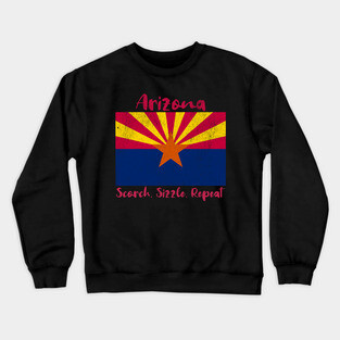 Arizona Sizzle Scorch Repeat Crewneck Sweatshirt