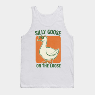 Silly Goose Tee -  Honkin' Around, Feathered Fun Tank Top