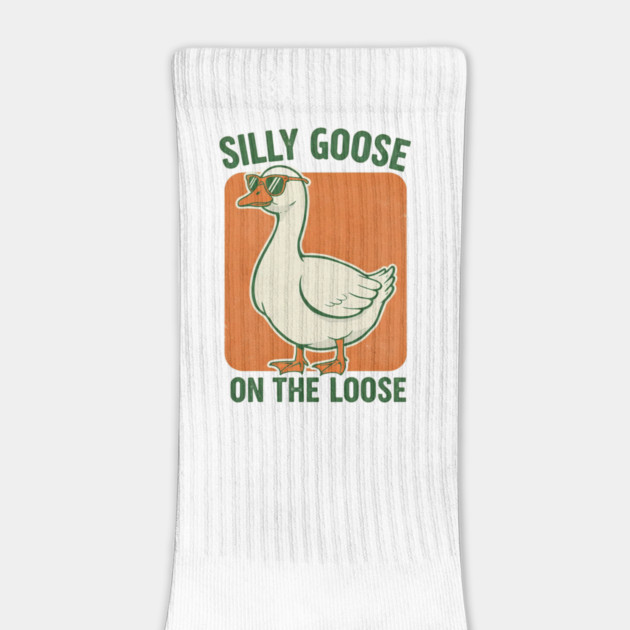 Silly Goose Tee -  Honkin' Around, Feathered Fun by OUTFITPAW