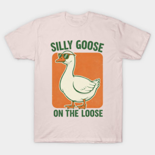 Silly Goose Tee -  Honkin' Around, Feathered Fun T-Shirt