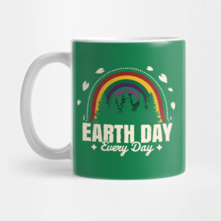 Earth Day Everyday Awareness Planet Mug