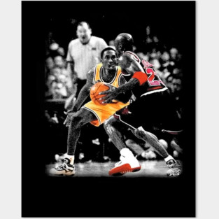 Michael Jordan Vs. KB Posters and Art
