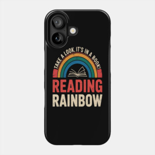 Reading Rainbow Phone Case