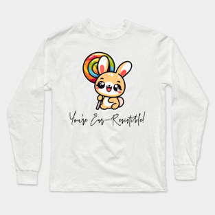 You're Ear-Resistible in White Long Sleeve T-Shirt
