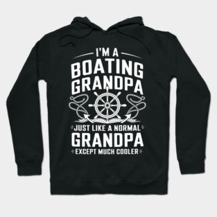 Boating Grandpa Hoodie