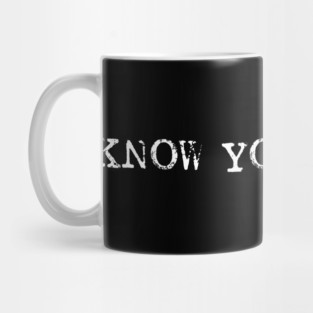 know your enemy Mug