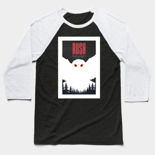 Rush Fly By Night Poster Baseball T-Shirt