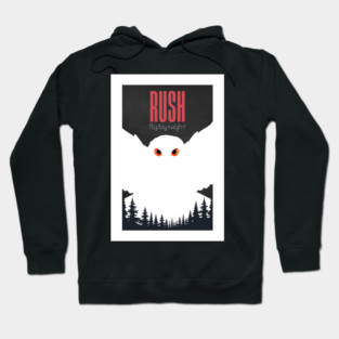 Rush Fly By Night Poster Hoodie