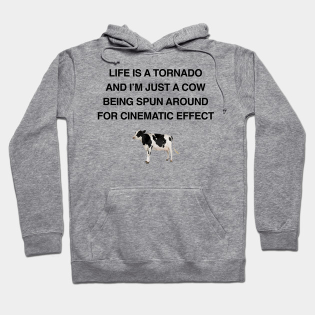 LIFE IS A TORNADO Hoodie by Chaotic's Store