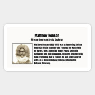 Matthew Henson - African American Arctic Explorer Magnet