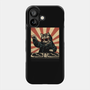 DJ Cat Phone Case