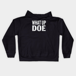 What Up Doe | Distressed Detroit Kids Hoodie
