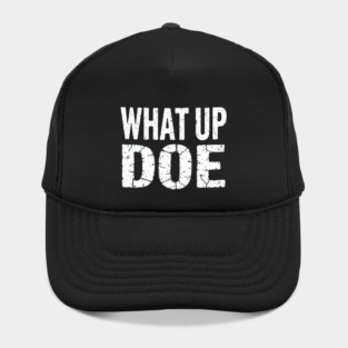 What Up Doe | Distressed Detroit Hat