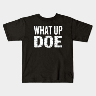 What Up Doe | Distressed Detroit Kids T-Shirt
