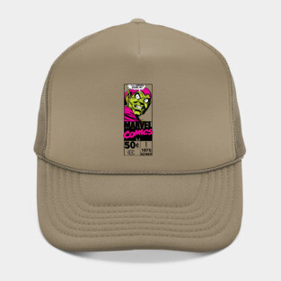 Green Goblin Comic Price Panel Hat