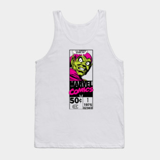 Green Goblin Comic Price Panel Tank Top