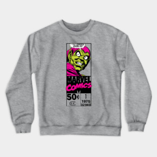 Green Goblin Comic Price Panel Crewneck Sweatshirt