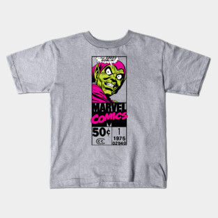 Green Goblin Comic Price Panel Kids T-Shirt