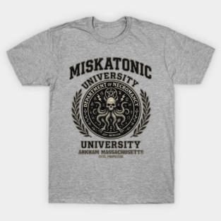 Miskatonic University Dept. Necromancy T-Shirt