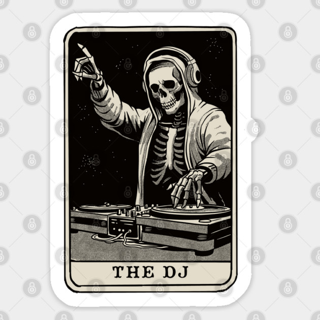 The DJ Tarot Sticker by GoshWow®