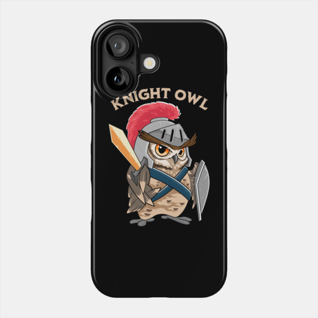Knight Owl Phone Case by GoshWow®