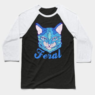 feral cat Baseball T-Shirt