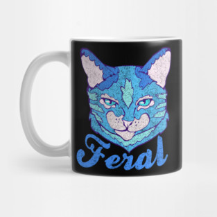 feral cat Mug