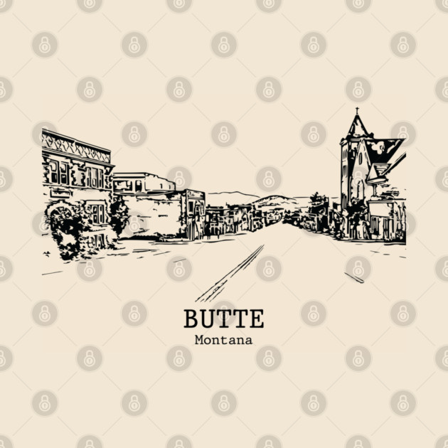 Butte - Montana by Lakeric