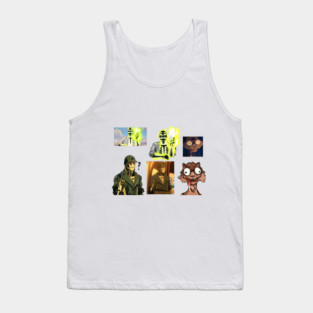 gi robot Tank Top