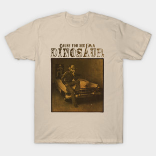 Dinosaur Hank Williams Jr Vintage 90s T-Shirt