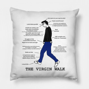 virgin walk Pillow