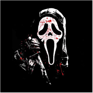 Scream Ghostface Posters and Art