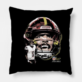 Jayden Daniels Washington Helmet Pillow