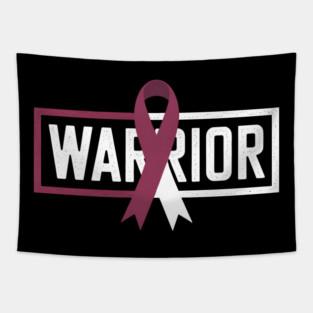 Throat Cancer Oral Head Neck Cancer Awareness Warrior Tapestry
