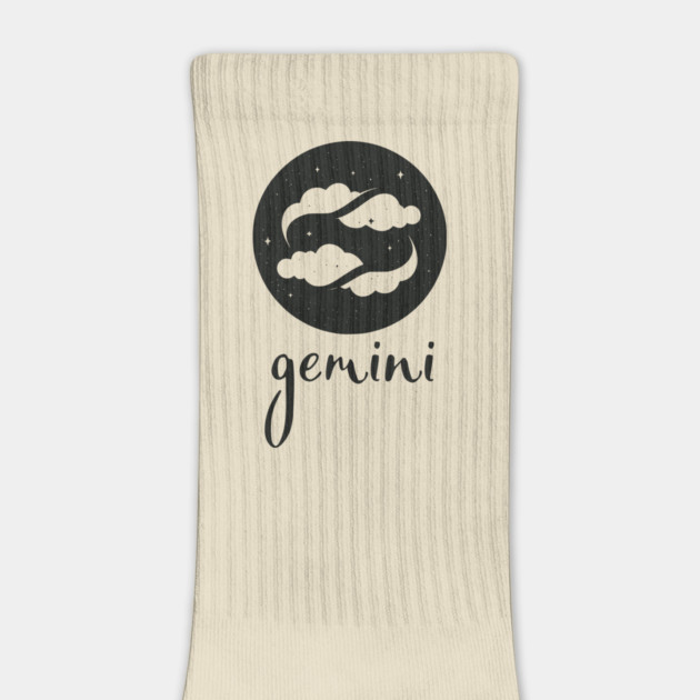 Gemini Zodiac Sign Dreamy Clouds Artwork by TuncGK