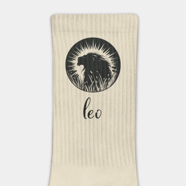 Leo Zodiac Sign Majestic Lion Artwork by TuncGK