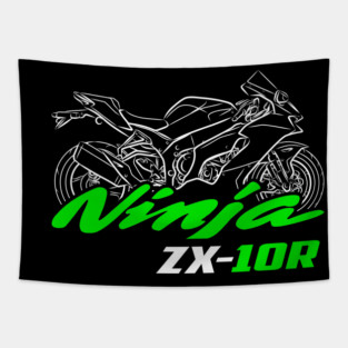 Kawasaki Ninja ZX-10R 2021-2025 Tapestry