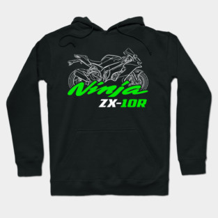 Kawasaki Ninja ZX-10R 2021-2025 Hoodie