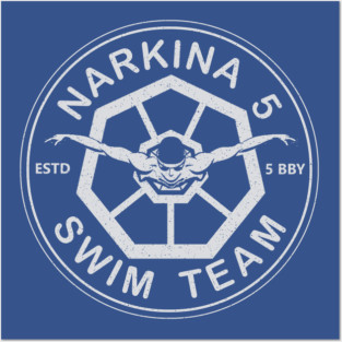 Narkina 5 Swim Team Posters and Art