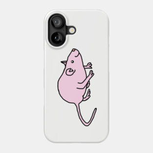 Pink Rat Phone Case