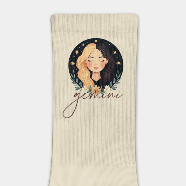 ♊ Playful & Witty | Celestial Gemini Zodiac Art by TuncGK