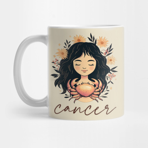 ♋ Intuitive & Nurturing | Dreamy Cancer Zodiac Art by TuncGK