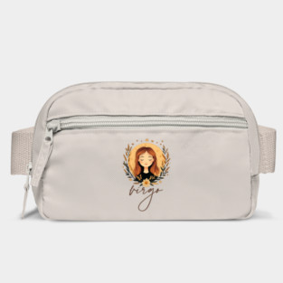 ♍ Wise & Graceful | Minimalist Virgo Zodiac Art Bag