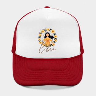 ♎ Harmonious & Charming | Boho Libra Zodiac Art Hat