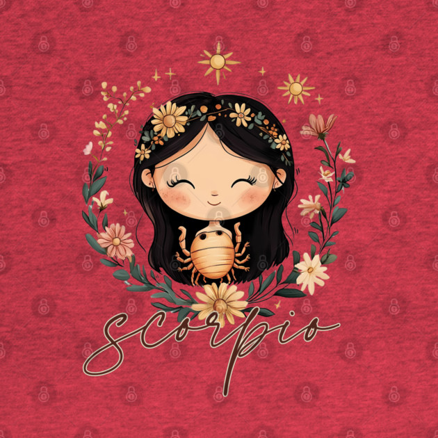 ♏ Mysterious & Powerful | Celestial Scorpio Zodiac Art by TuncGK