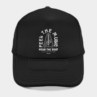 Live the Rhythm. Dark Metronome Hat