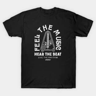 Live the Rhythm. Dark Metronome T-Shirt