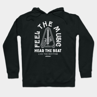 Live the Rhythm. Dark Metronome Hoodie