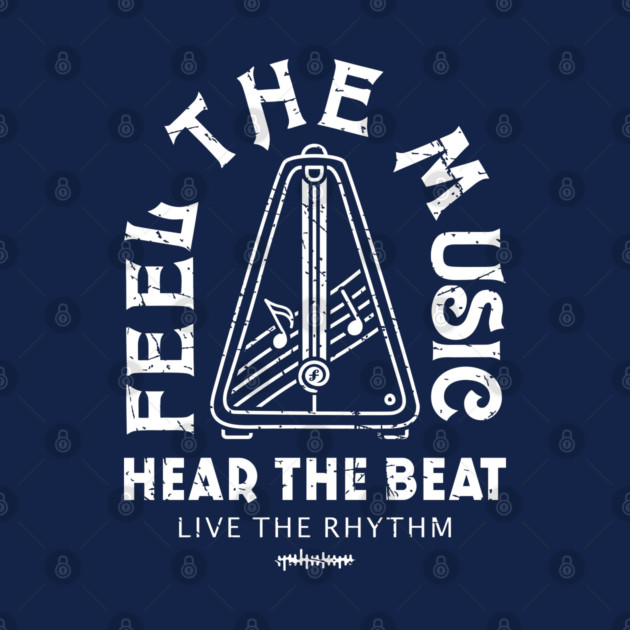 Live the Rhythm. Dark Metronome by filiposwear