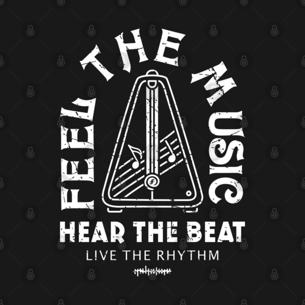 Live the Rhythm. Dark Metronome by filiposwear